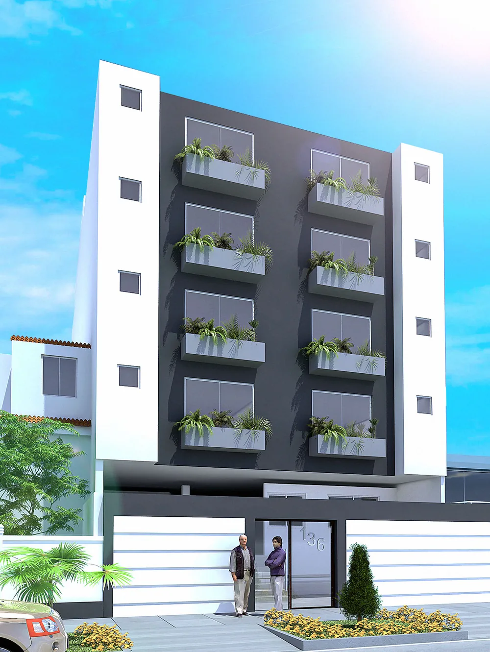 Edificio Los Ruiseñores, Surquillo